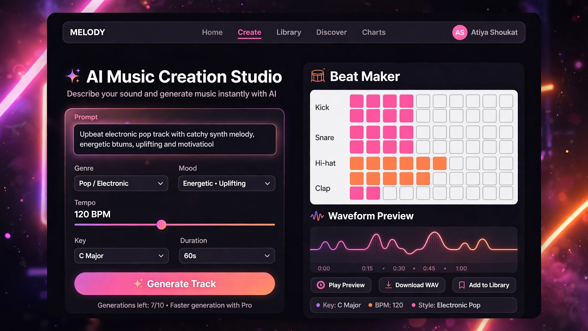 AI Music Creation Studio